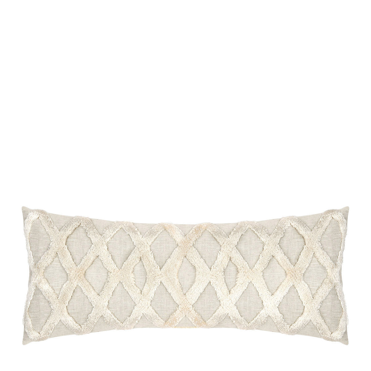 Ellett Natural/Ivory 16"x36" Throw Pillow (Set of 2)