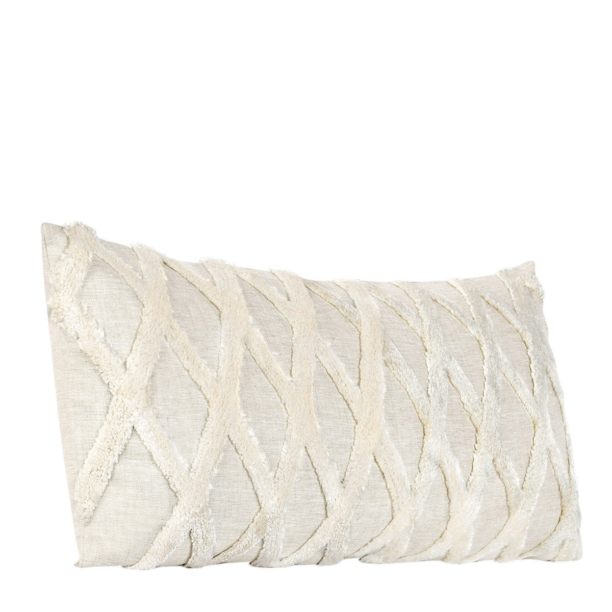 Ellett Natural/Ivory 16"x36" Throw Pillow (Set of 2)