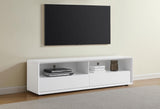 Ellice White 71-inch TV Stand Media Console - Ornate Home