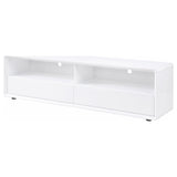 Ellice White 71-inch TV Stand Media Console - Ornate Home