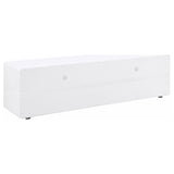 Ellice White 71-inch TV Stand Media Console - Ornate Home