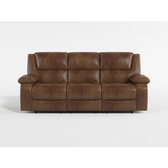 Ellicott Black Double Reclining Sofa - Ornate Home