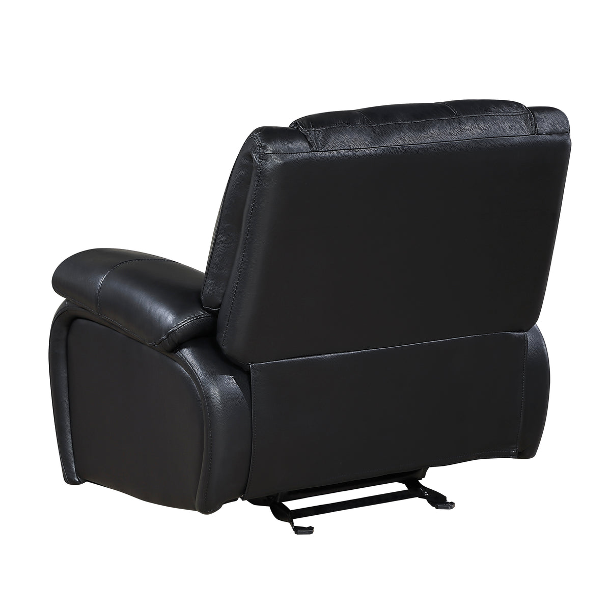 Ellicott Black Glider Reclining Chair - Ornate Home