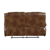 Ellicott Brown Double Reclining Loveseat - Ornate Home