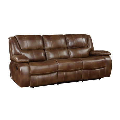 Ellicott Brown Double Reclining Sofa - Ornate Home