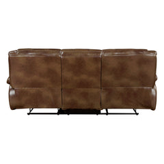 Ellicott Brown Double Reclining Sofa - Ornate Home