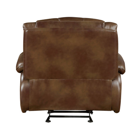 Ellicott Brown Glider Reclining Chair - Ornate Home