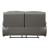 Ellicott Gray Double Reclining Loveseat