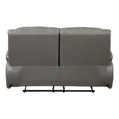 Ellicott Gray Double Reclining Loveseat - Ornate Home