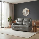 Ellicott Gray Double Reclining Loveseat