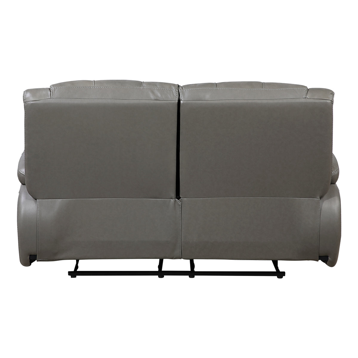 Ellicott Gray Double Reclining Loveseat - Ornate Home