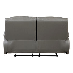 Ellicott Gray Double Reclining Loveseat - Ornate Home