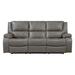Ellicott Gray Double Reclining Sofa - Ornate Home