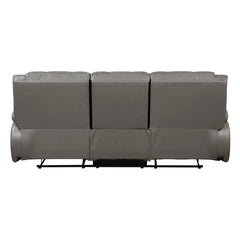 Ellicott Gray Double Reclining Sofa - Ornate Home
