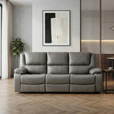 Ellicott Gray Double Reclining Sofa - Ornate Home