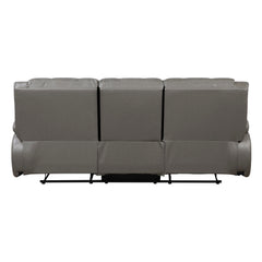 Ellicott Gray Double Reclining Sofa - Ornate Home
