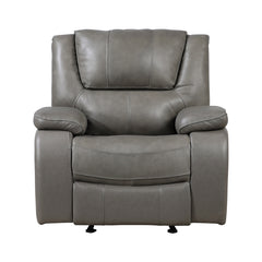 Ellicott Gray Glider Reclining Chair - Ornate Home