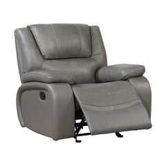 Ellicott Gray Glider Reclining Chair - Ornate Home