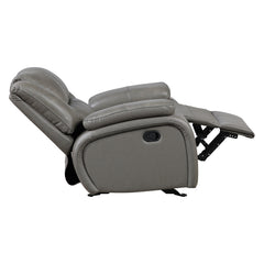 Ellicott Gray Glider Reclining Chair - Ornate Home