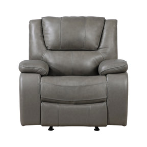 Ellicott Gray Glider Reclining Chair - Ornate Home