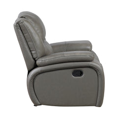 Ellicott Gray Glider Reclining Chair - Ornate Home