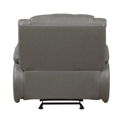 Ellicott Gray Glider Reclining Chair - Ornate Home