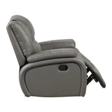 Ellicott Gray Glider Reclining Chair - Ornate Home