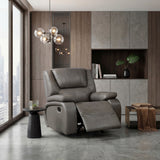 Ellicott Gray Glider Reclining Chair - Ornate Home