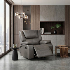Ellicott Gray Glider Reclining Chair - Ornate Home