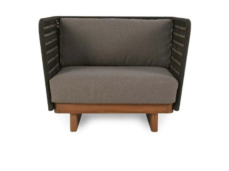 Ellie Brown Outdoor Accent Chair - Ornate Home