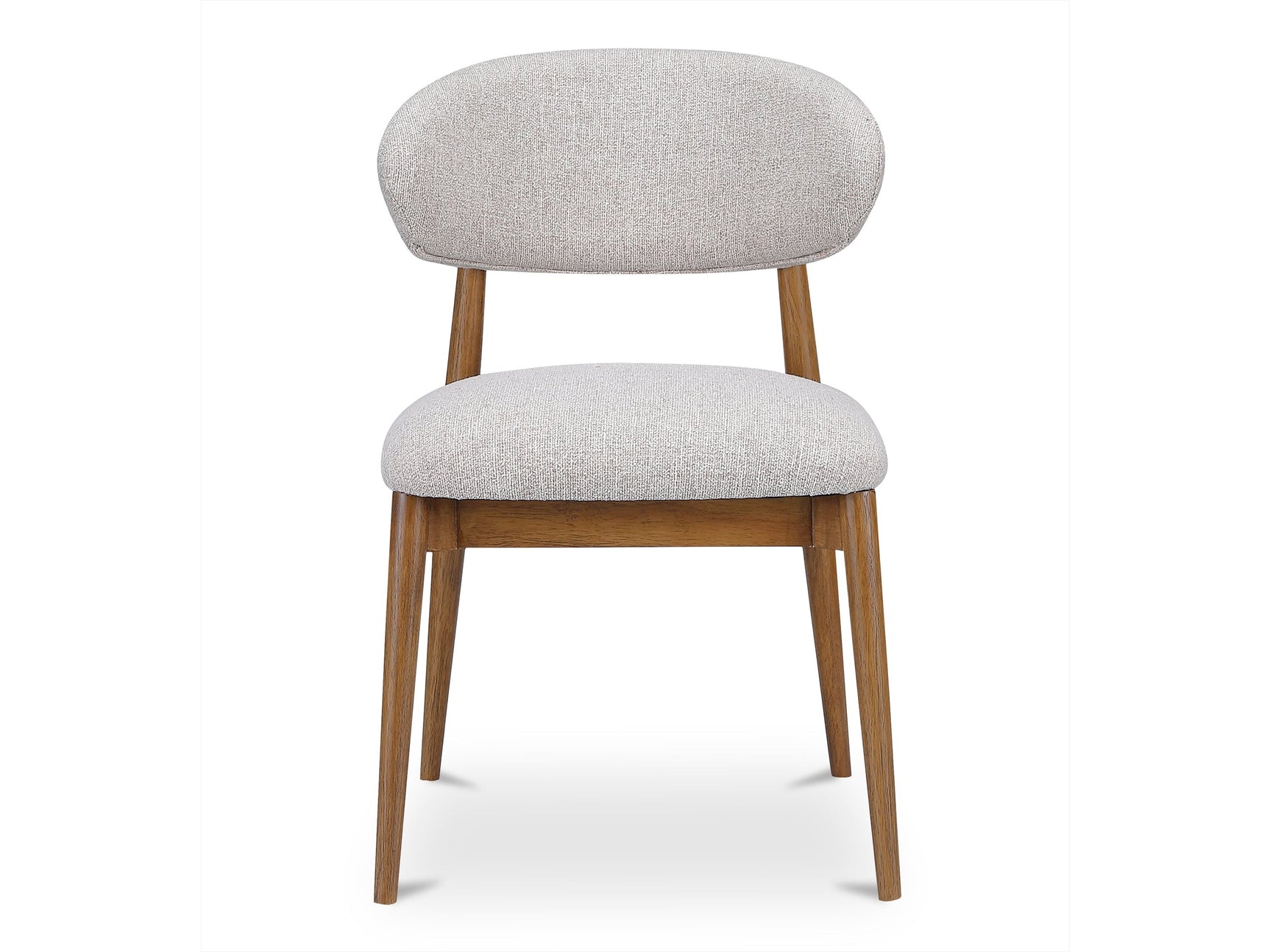 Ellie Oatmeal/Brown Dining Chair - Ornate Home