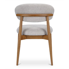 Ellie Oatmeal/Brown Dining Chair - Ornate Home