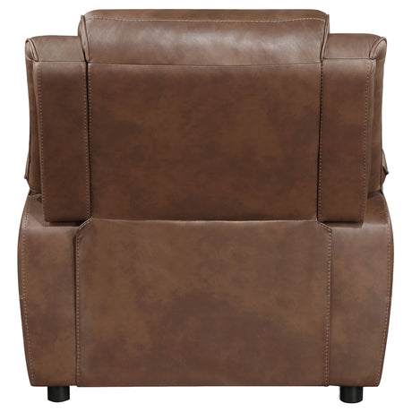 Ellington Dark Brown Accent Chair - Ornate Home