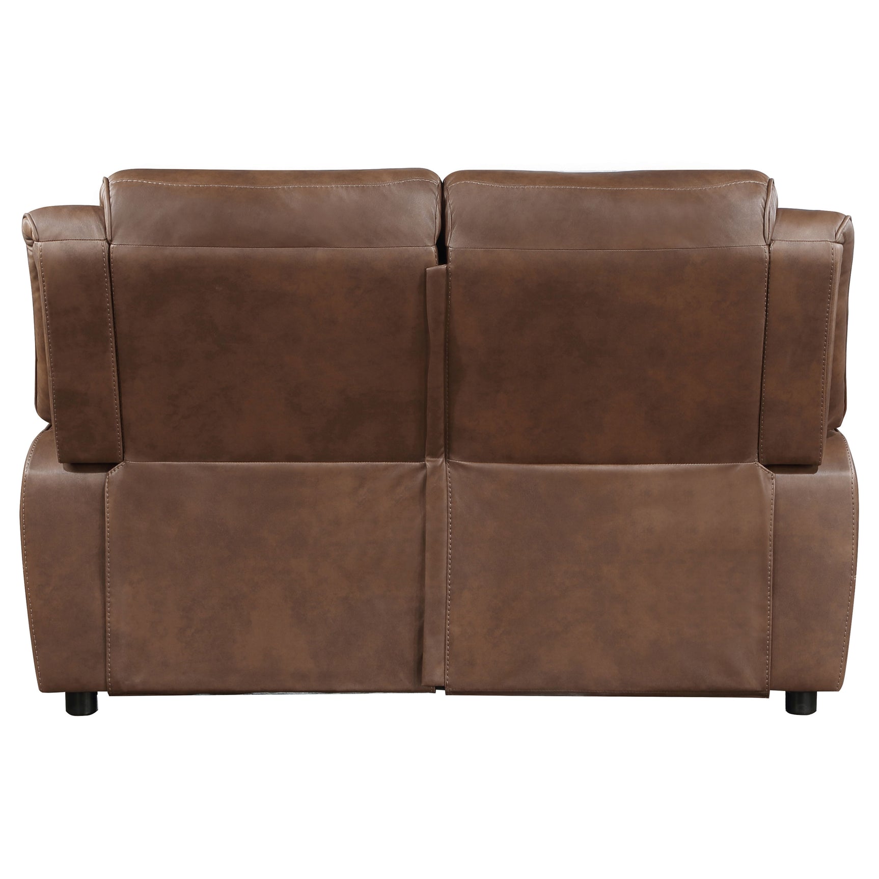 Ellington Dark Brown Loveseat - Ornate Home