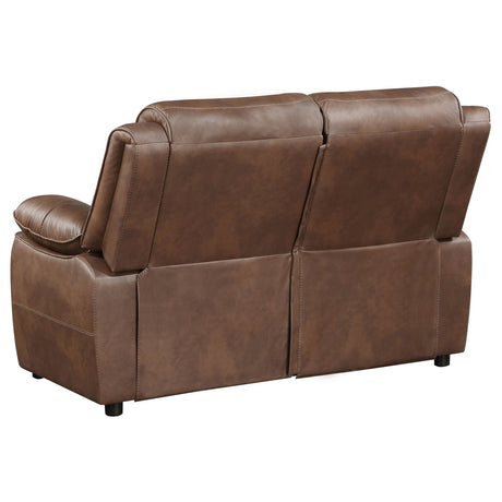 Ellington Dark Brown Sofa & Loveseat - Ornate Home