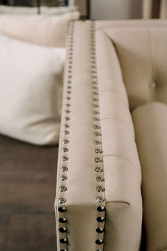 Elliot Beige Loveseat - Ornate Home