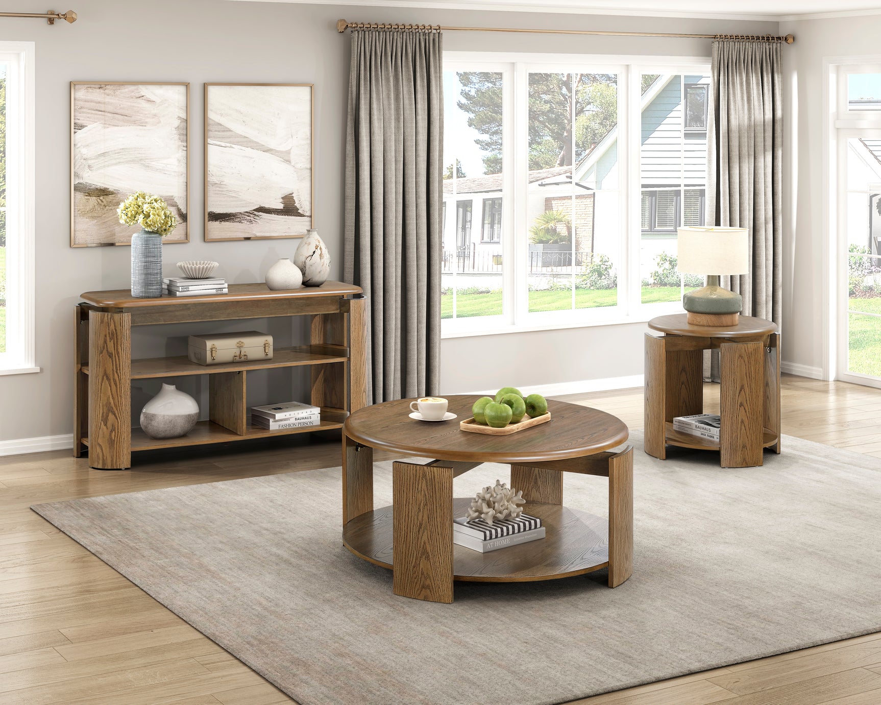 Ellis Brown End Table - Ornate Home