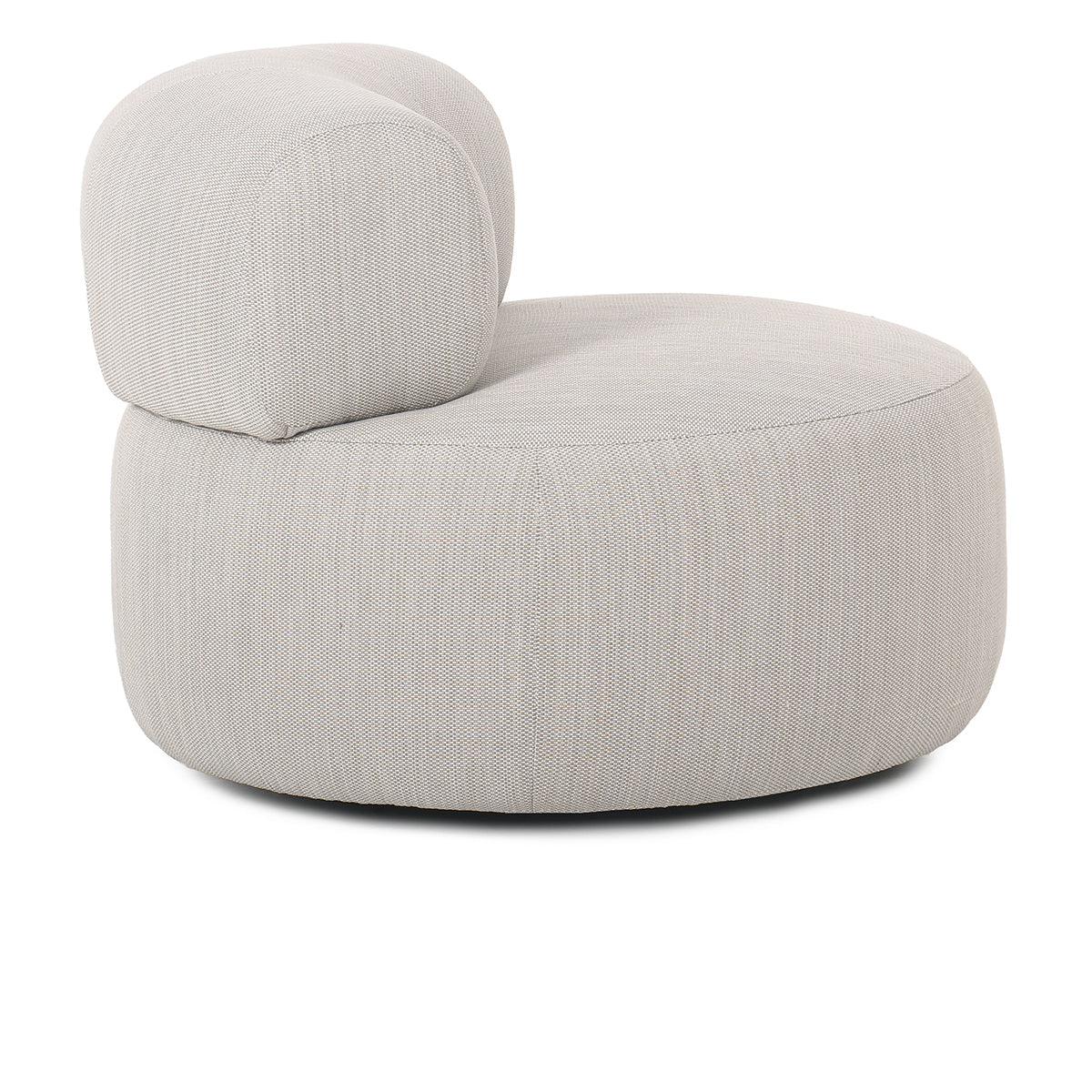 Ellis Light Gray  Outdoor Swivel Lounge Chair - Ornate Home