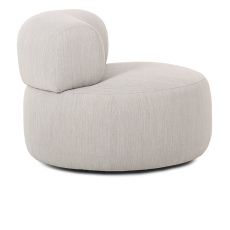 Ellis Light Gray  Outdoor Swivel Lounge Chair - Ornate Home