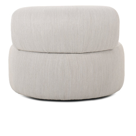 Ellis Light Gray  Outdoor Swivel Lounge Chair - Ornate Home