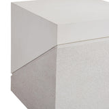 Ellison Cube Adobe Side Table - Ornate Home