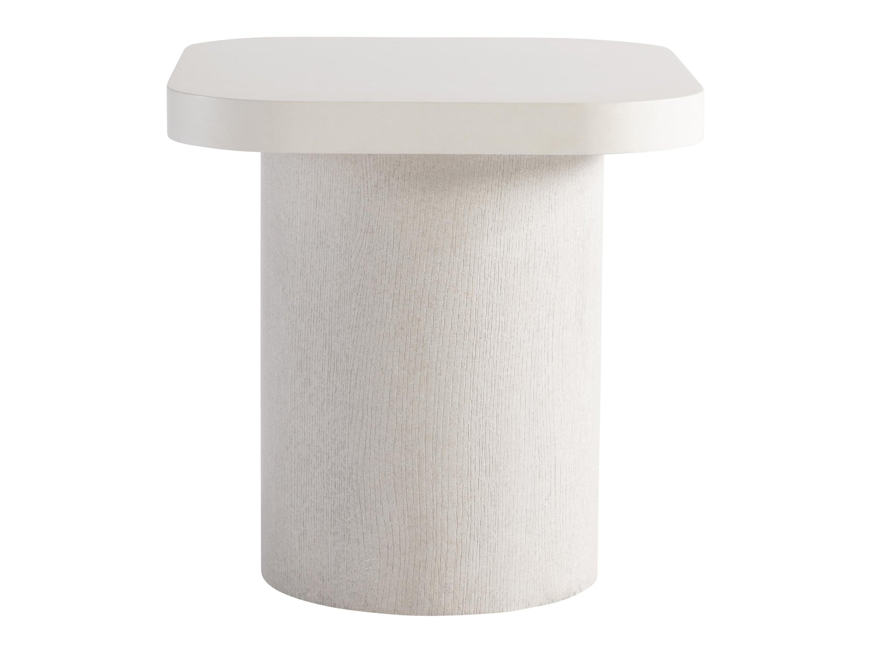 Ellison Rounded Rectangle Adobe Side Table - Ornate Home