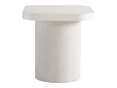 Ellison Rounded Rectangle Adobe Side Table - Ornate Home