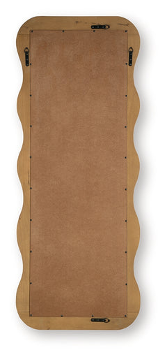 Ellisonville Brown Floor Mirror - Ornate Home