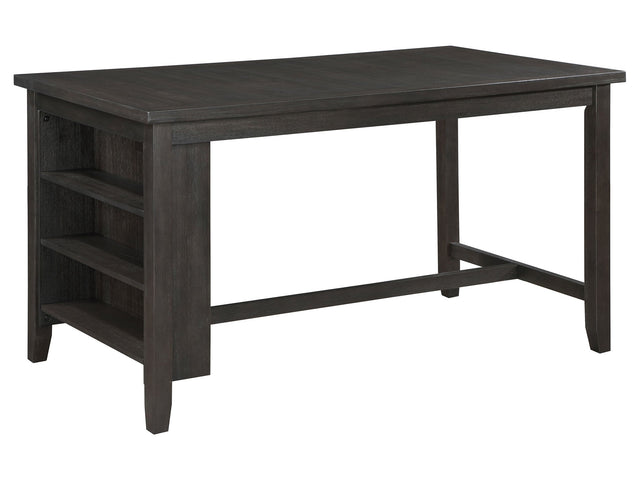 Elliston Dark Grey Counter Height Dining Table - Ornate Home