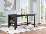 Elliston Dark Grey Counter Height Dining Table - Ornate Home