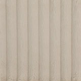 Ellorie Beige Channel Back Curved Loveseat - Ornate Home