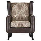 Elmbrook Brown Accent Chair - Ornate Home