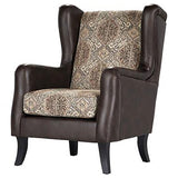 Elmbrook Brown Accent Chair - Ornate Home
