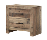 Elmer Natural Panel Bedroom Set - Ornate Home